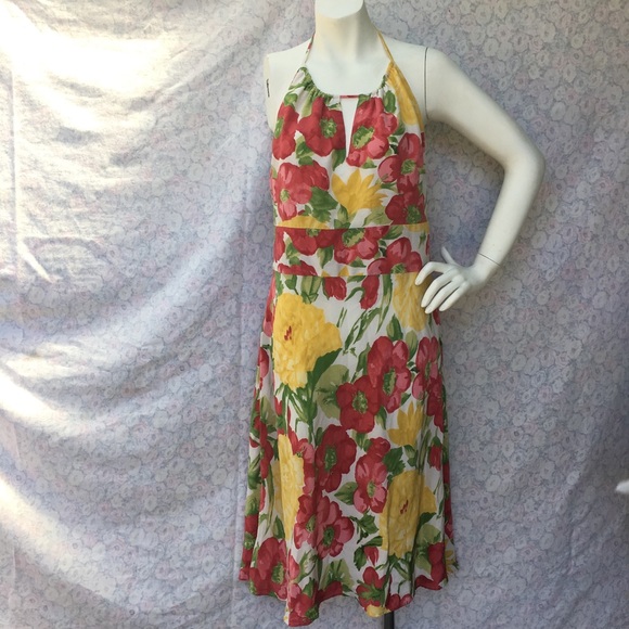 LOFT Dresses & Skirts - Ann Taylor Loft Sun Dress floral sz 10